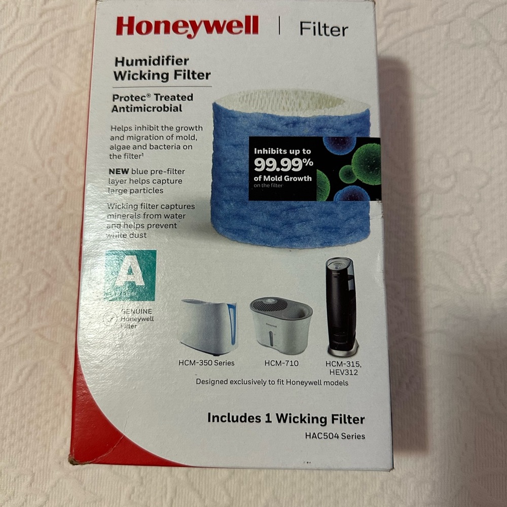 Honeywell Replacement  Filter A, 1 Pack, White